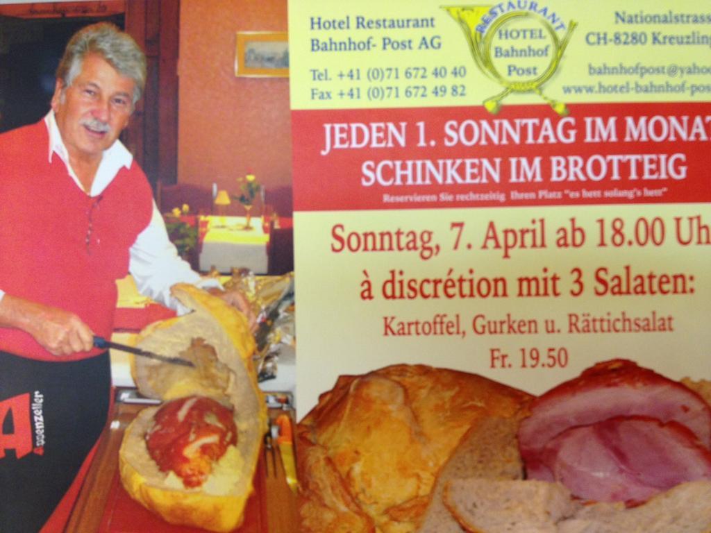 Gastro Bahnhof Post Kreuzlingen Ag Кройцлинген Экстерьер фото